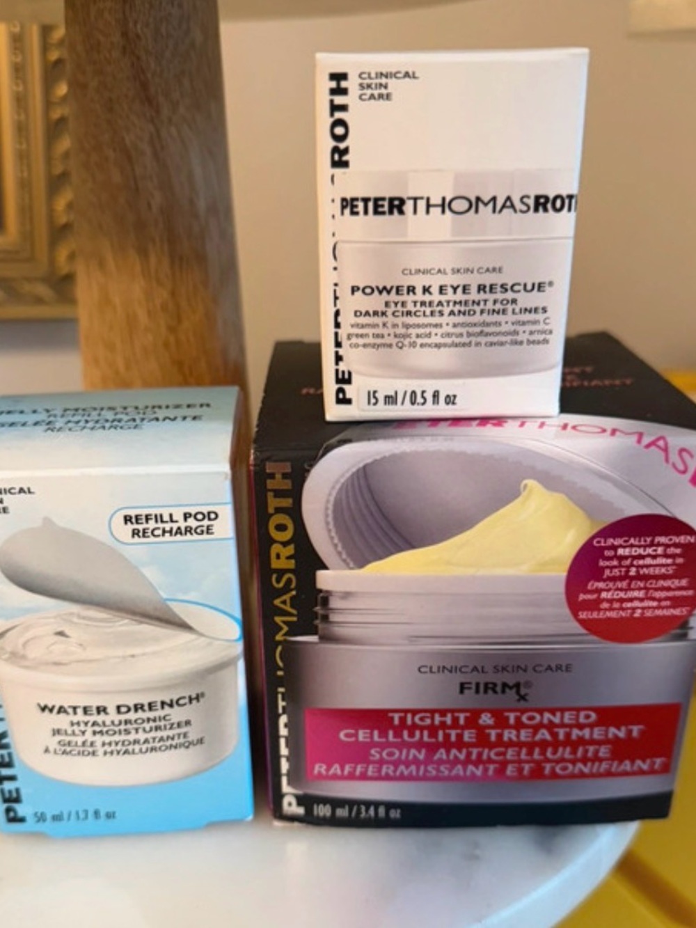 Peter Thomas Roth White and Black Skincare Trio